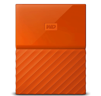 wd my passport 4tb usb 3.0 portable external hard drive (orange)